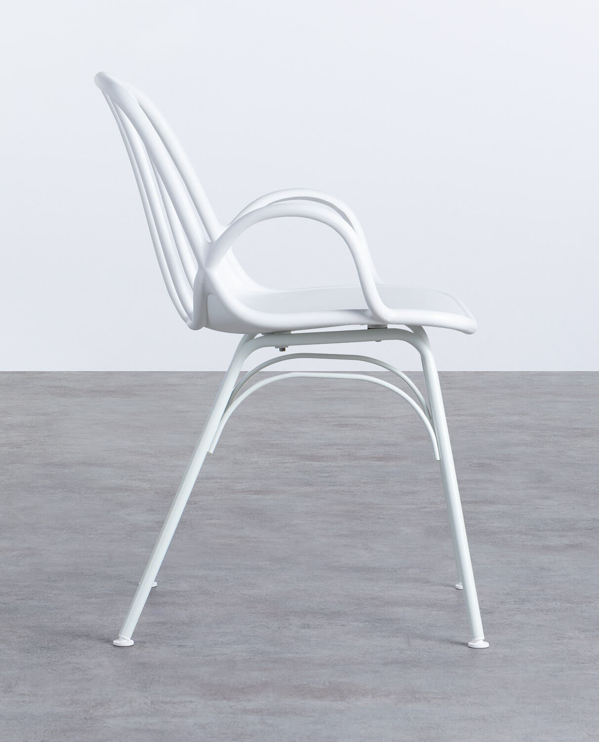 Cadeira de Jantar de Polipropileno e Metal Verk, imagem de galeria 2