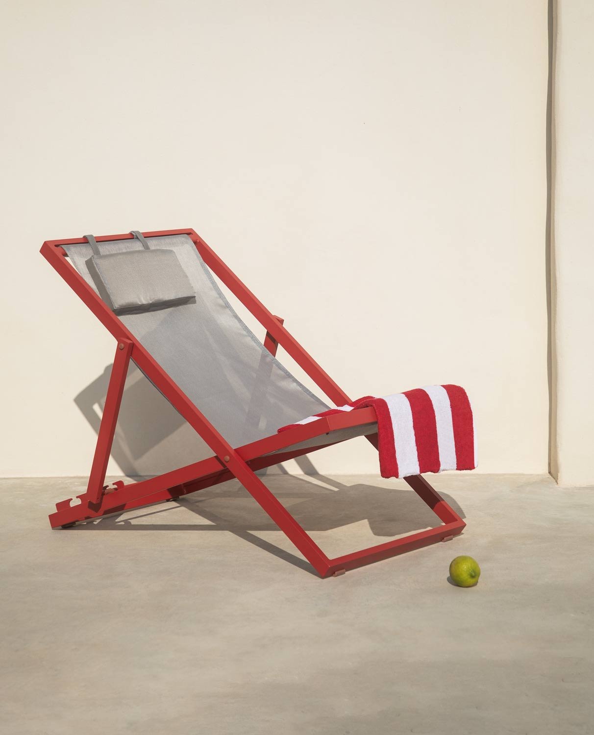 Cadeira Reclinável e Alumínio e Almofada Tecido Rilas, imagem de galeria 2
