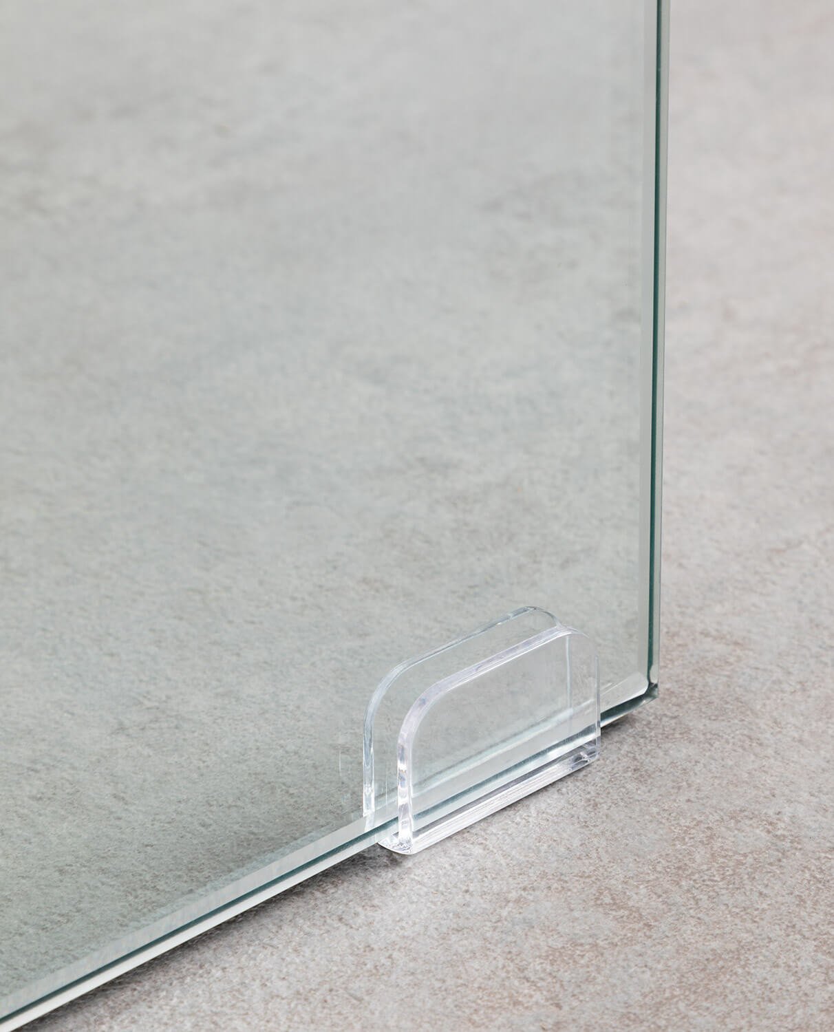 Mesa Vidro Temperado e Aço Inox (134x70 cm) Arey, imagem de galeria 7