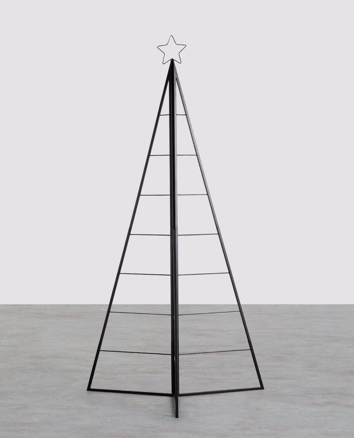 Nova Árvore de Natal dobrável em metal (183,5 cm) , imagem de galeria 1
