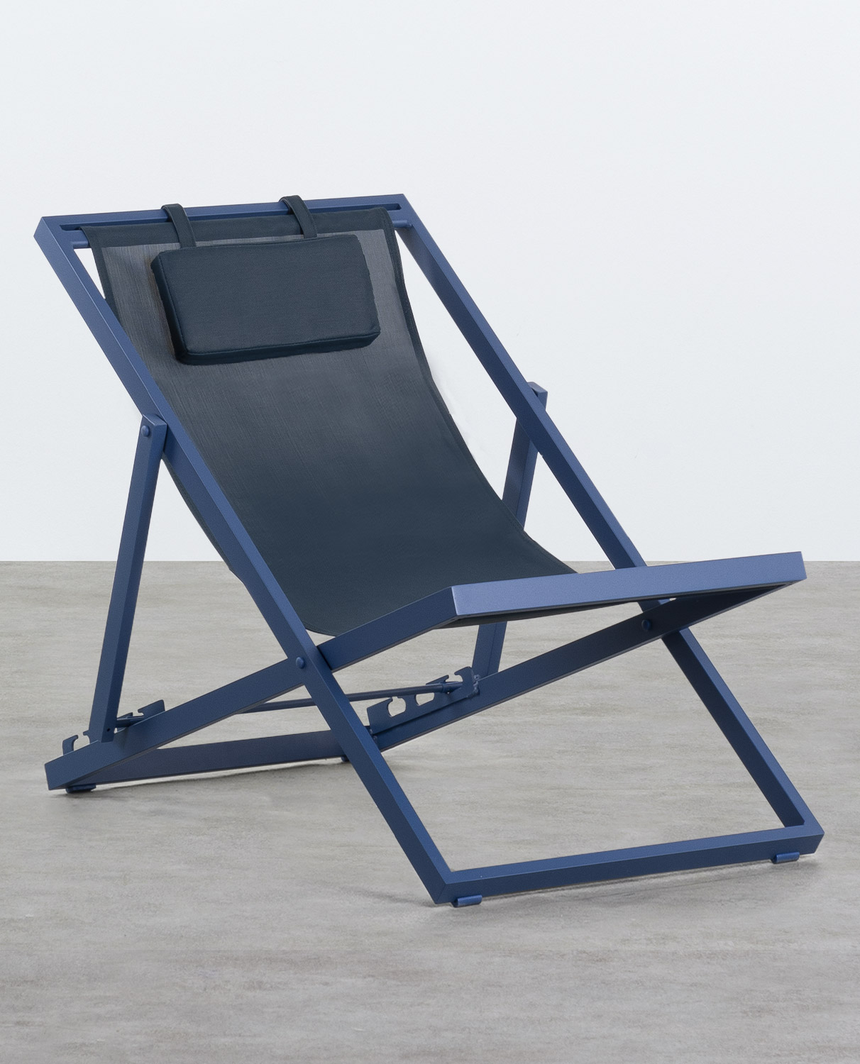 Pack 2 Cadeiras Reclináveis em Alumínio com Almofada Rilas, imagem de galeria 1