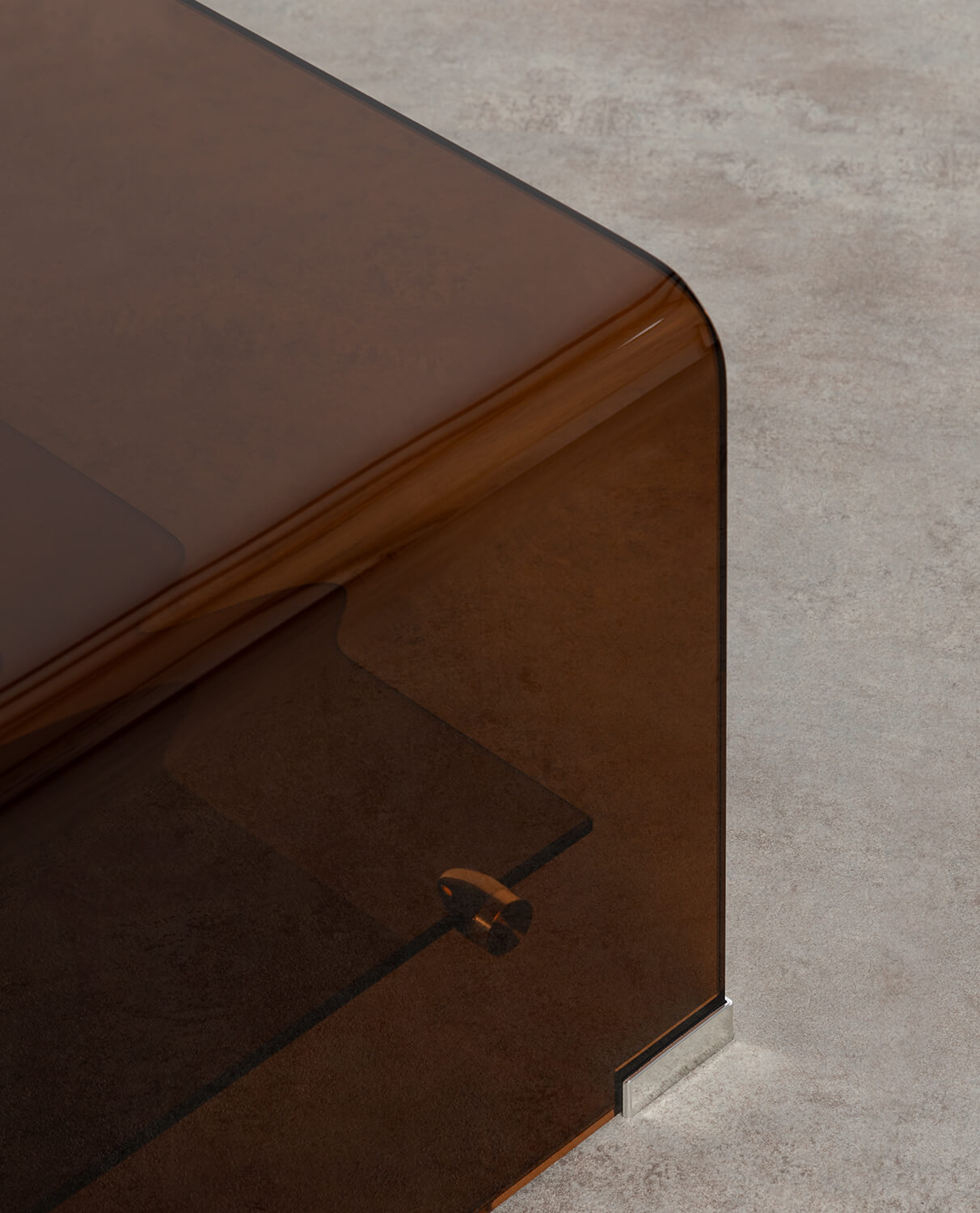 Mesa de Centro Retangular em Vidro Temperado (110,5 x 55,5 cm) Endil, imagem de galeria 7