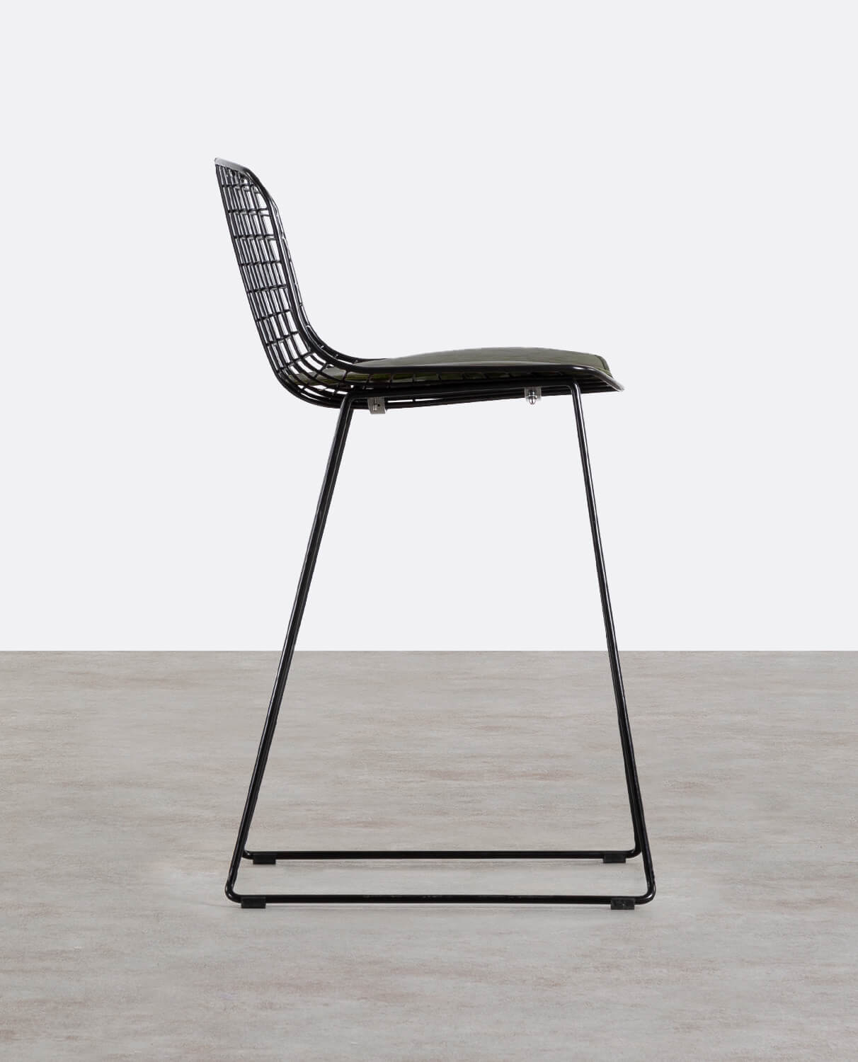 Banco Alto de Metal com Encosto Baixo (66 cm) Aras, imagem de galeria 2