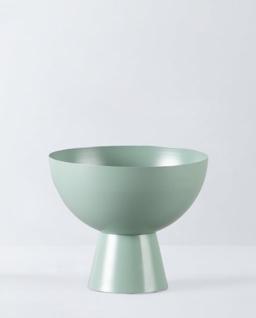 Tigela Decorativa de Metal com Base (Ø20 cm) Eladi 