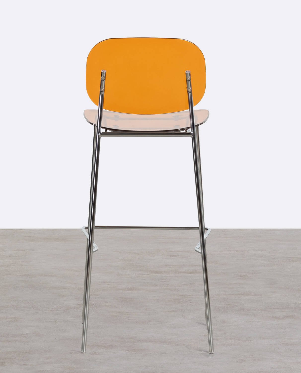 Taburete Alto de Polietileno e Metal (77 cm) Pinha, imagem de galeria 5