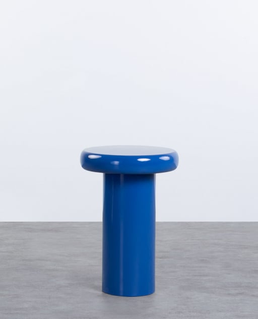 Mesa Auxiliar Redonda de Metal (Ø40 cm) Wario
