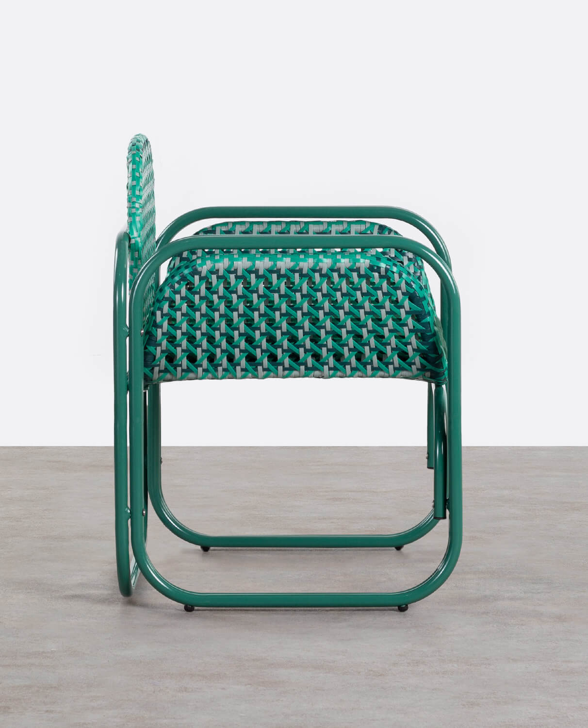 Pack 2 Poltronas com Braços em Alumínio e Rattan Sintético com Almofada Roys, imagem de galeria 2