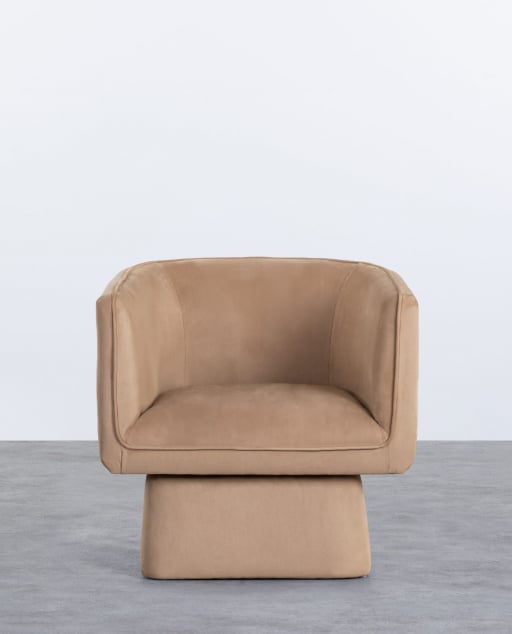 Pack de 2 Poltronas Giratórias em Tecido Mauren 