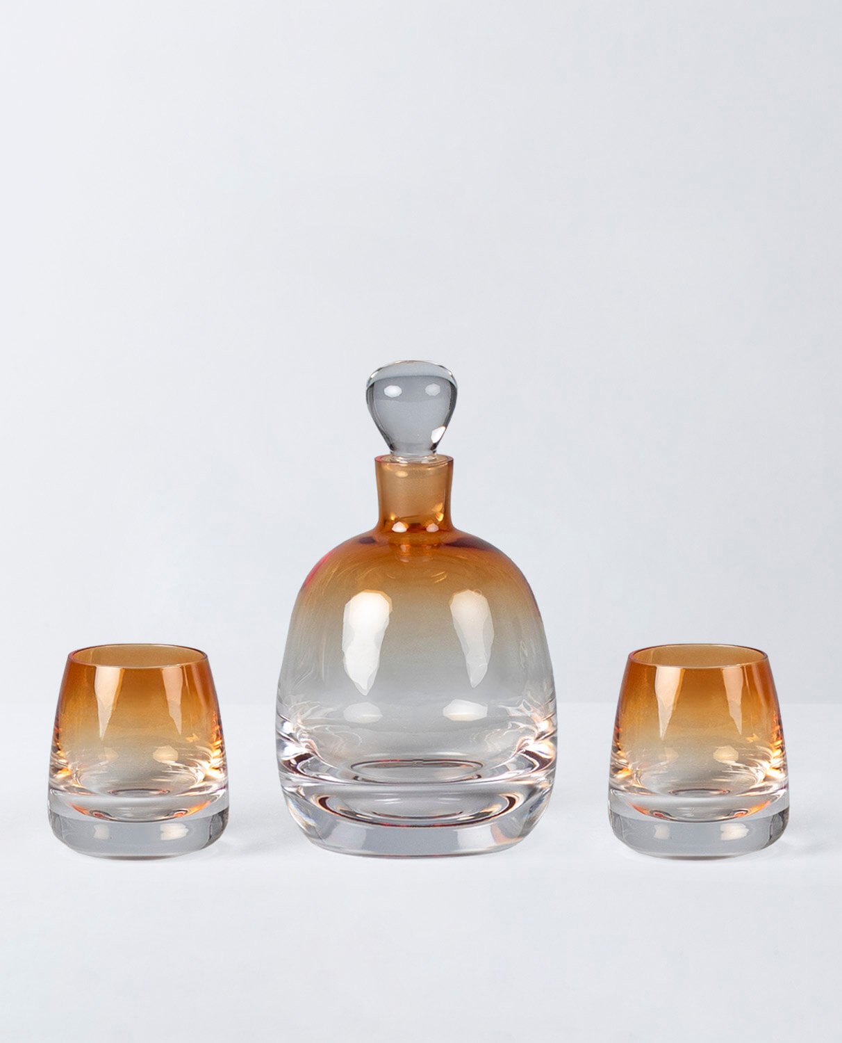 Conjunto Decanter Bilbao com 2 Copos de Cristal , imagem de galeria 1