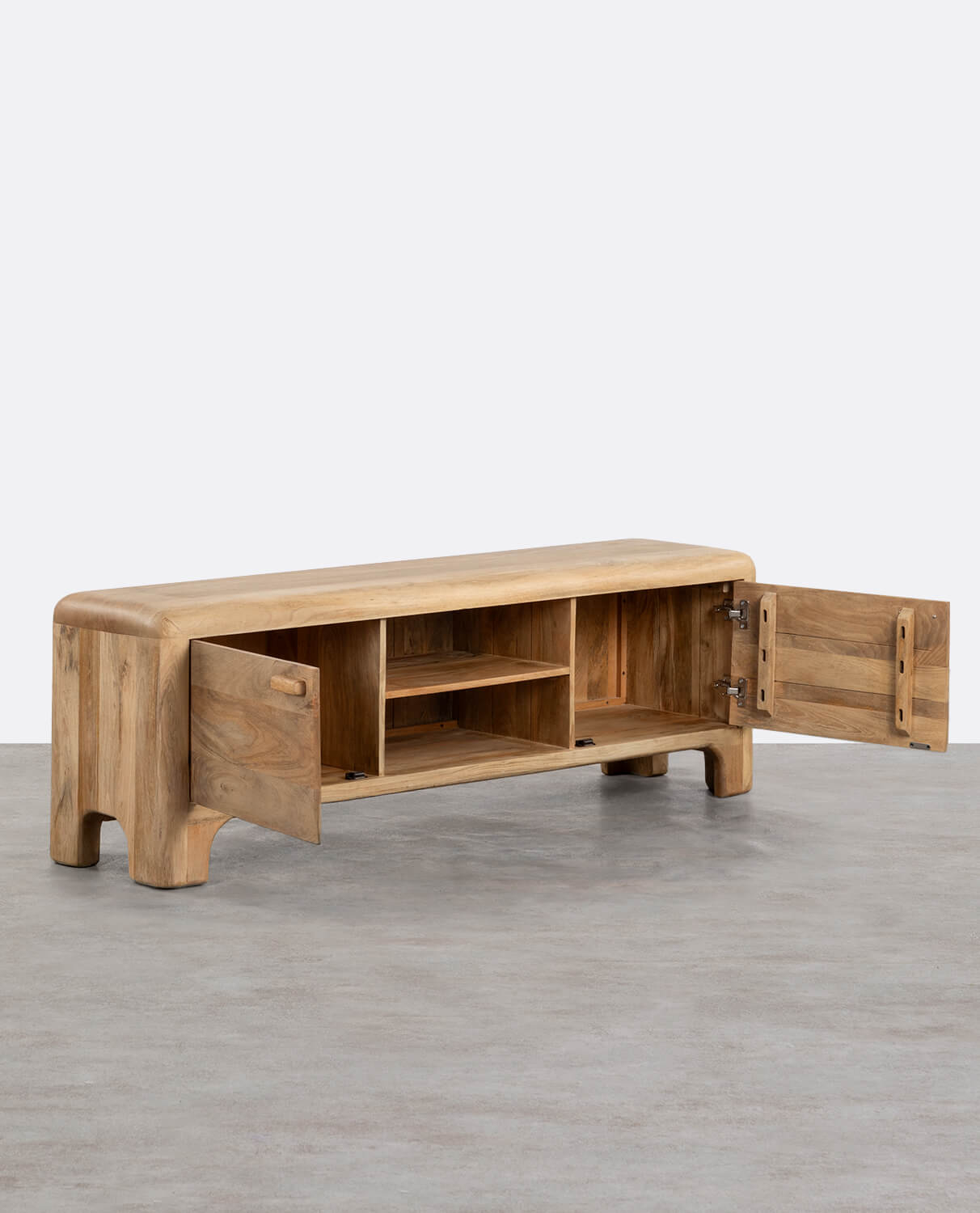 Armário TV 2 Portas Mango Wood Reichel, imagem de galeria 2