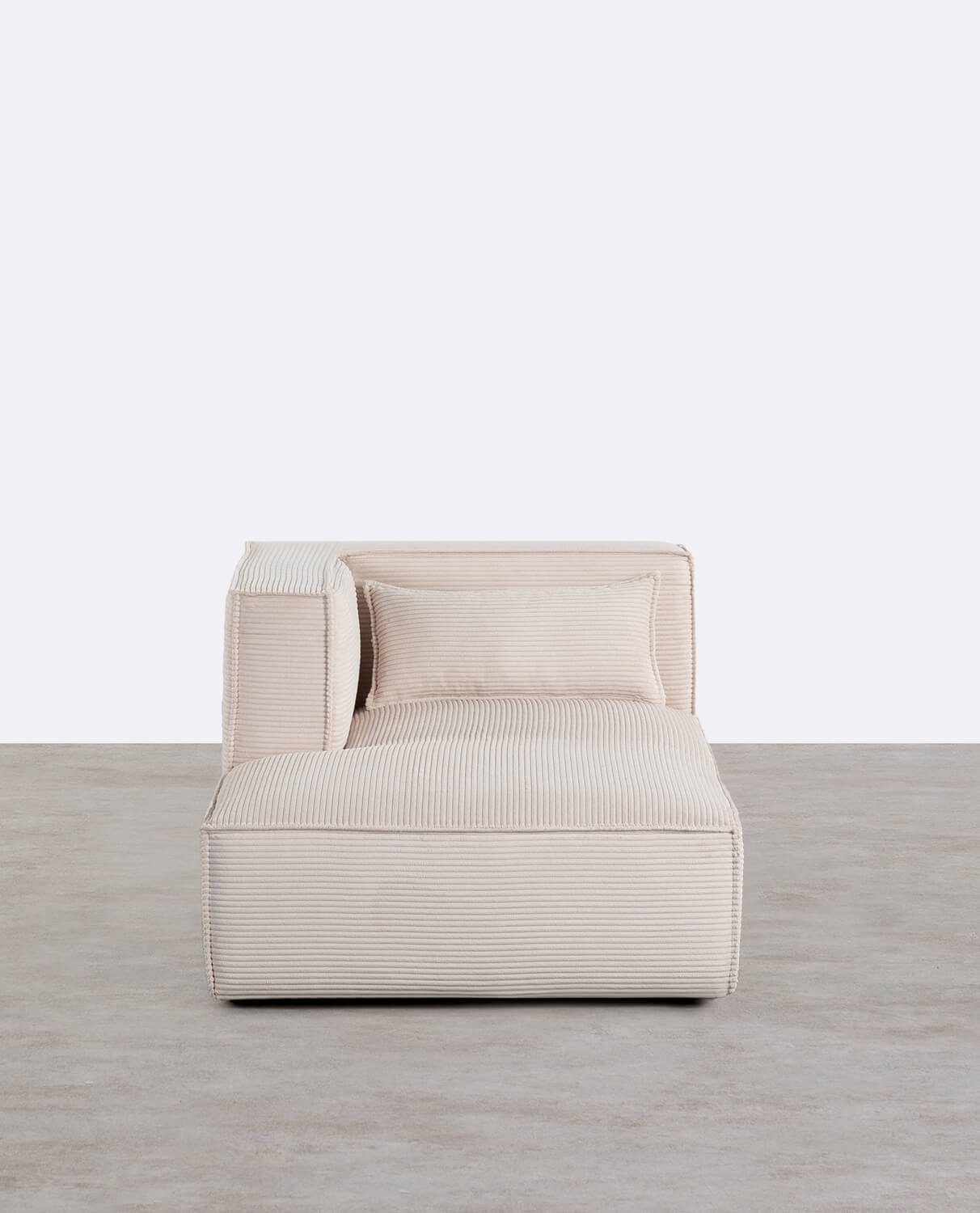 Módulo Chaise Longue Esquerda para Sofá de Vime Grosso Kilhe, imagem de galeria 2