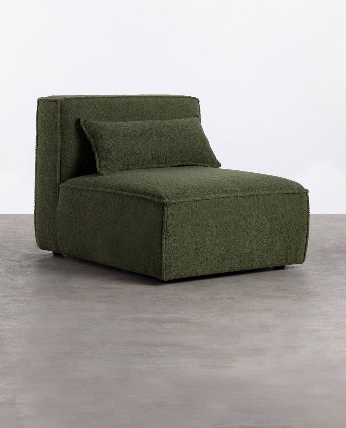 Módulo de Poltrona de Sofá de Tecido Kilhe Boucle, imagem de galeria 1
