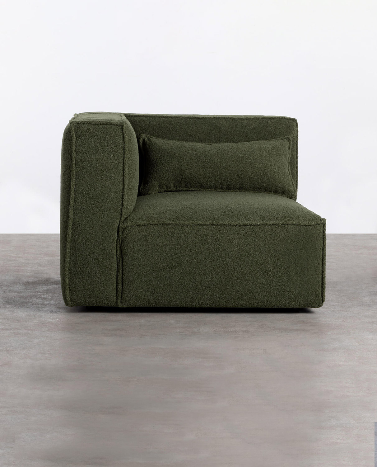Módulo de Poltrona de Canto para Sofá de Tecido Kilhe Boucle, imagem de galeria 2