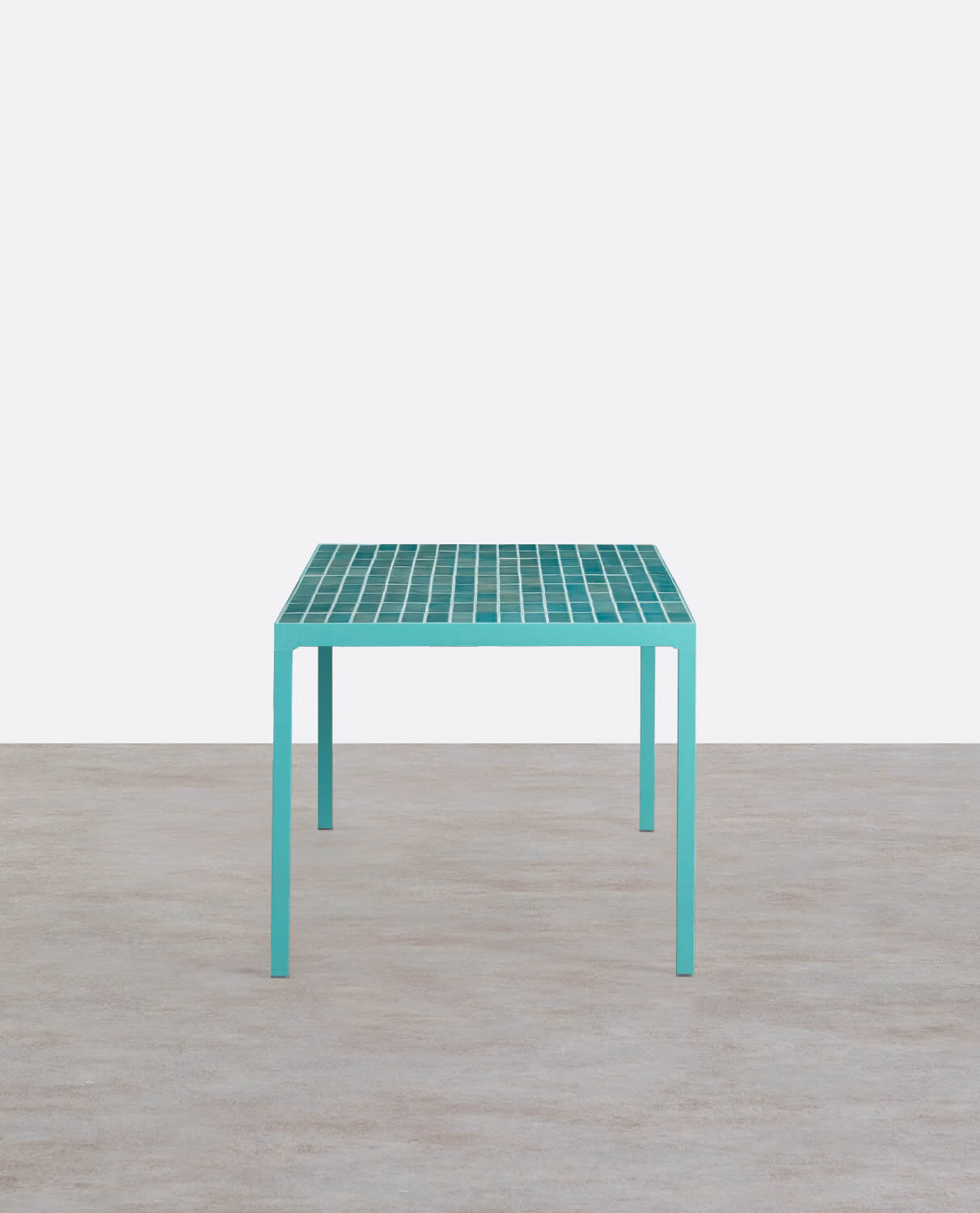 Mesa de Jantar Retangular em Metal e Cerâmica (181x93 cm) Zafiro, imagem de galeria 2