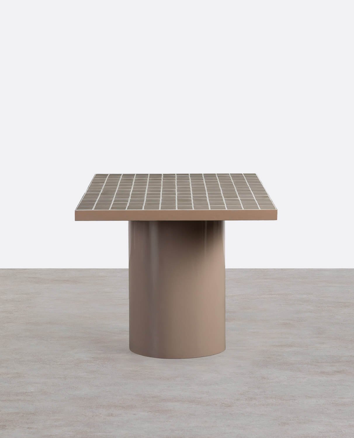 Mesa de Jantar Retangular Metal e Cerâmica (183x95 cm) Zafiro, imagem de galeria 2