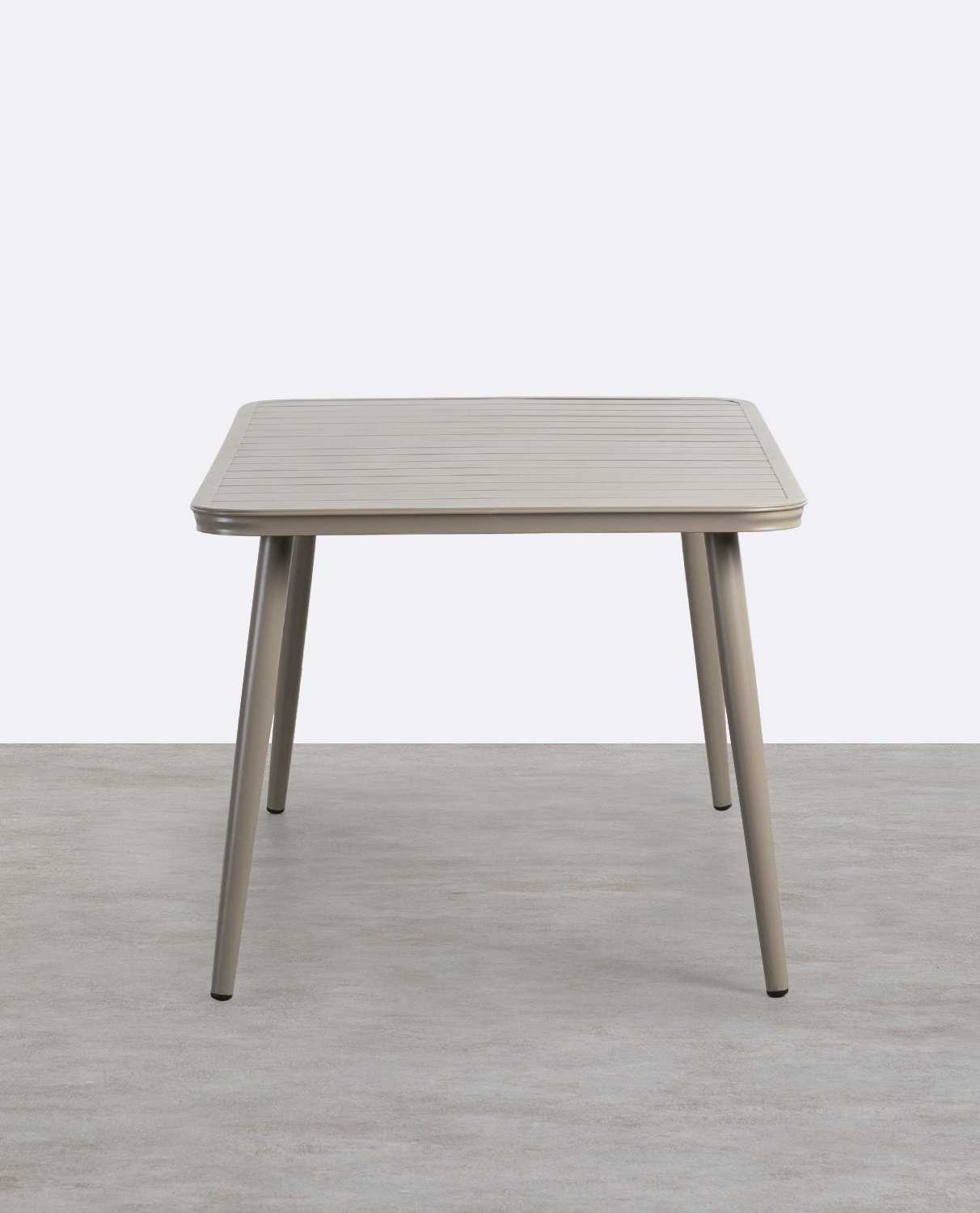 Mesa Retangular de Alumínio para Exterior (159x90 cm) Cancun, imagem de galeria 2