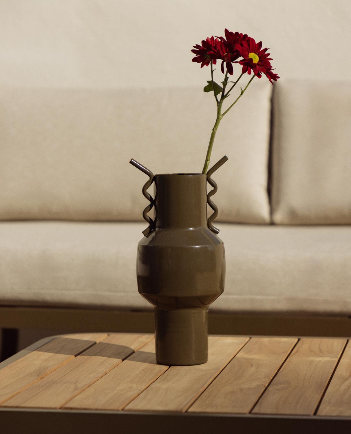 Vaso de Metal (31,5 cm) Marci, imagem de galeria 2