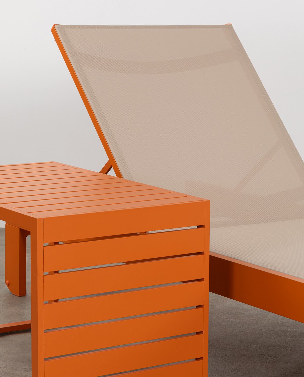 Espreguiçadeira e Mesa de Centro em Alumínio New Kreta, imagem de galeria 2
