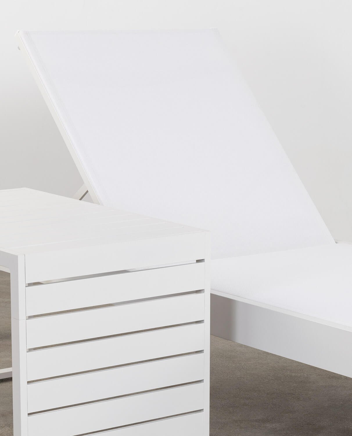Espreguiçadeira e Mesa de Centro em Alumínio New Kreta, imagem de galeria 2
