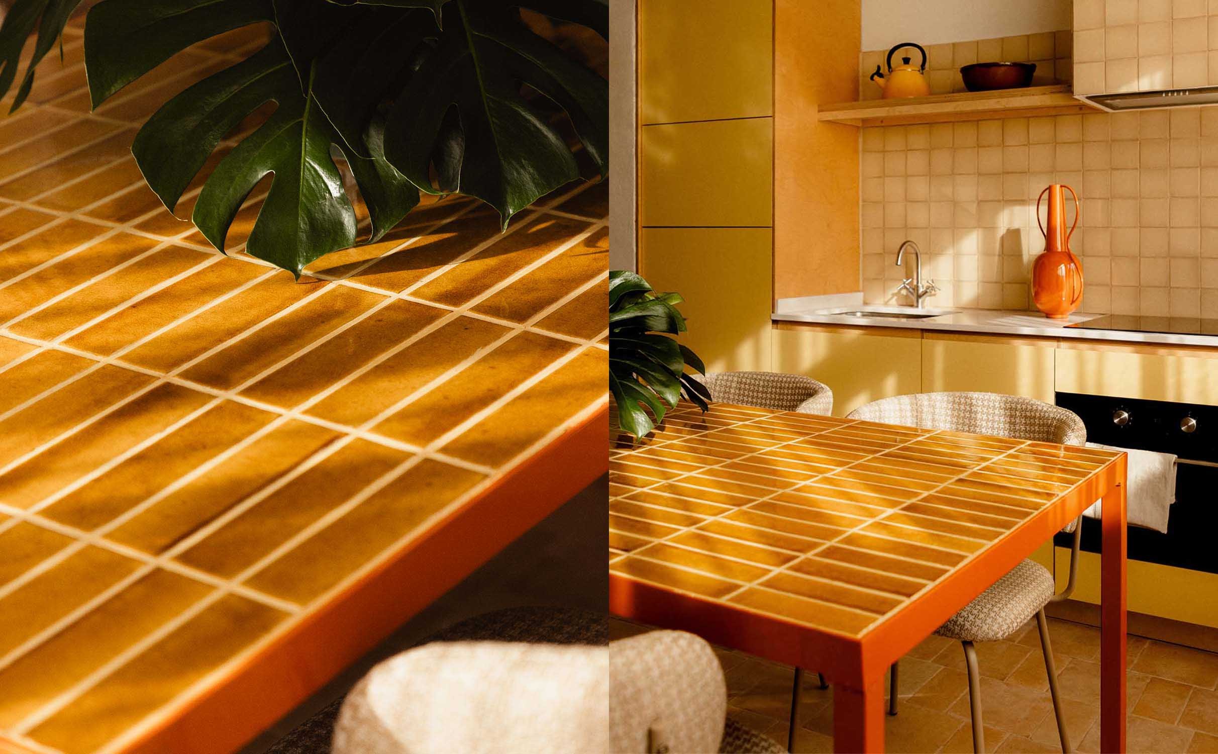 Mesa de Jantar Retangular em Metal e Cerâmica (181x93 cm) Zafiro, imagem de galeria 1