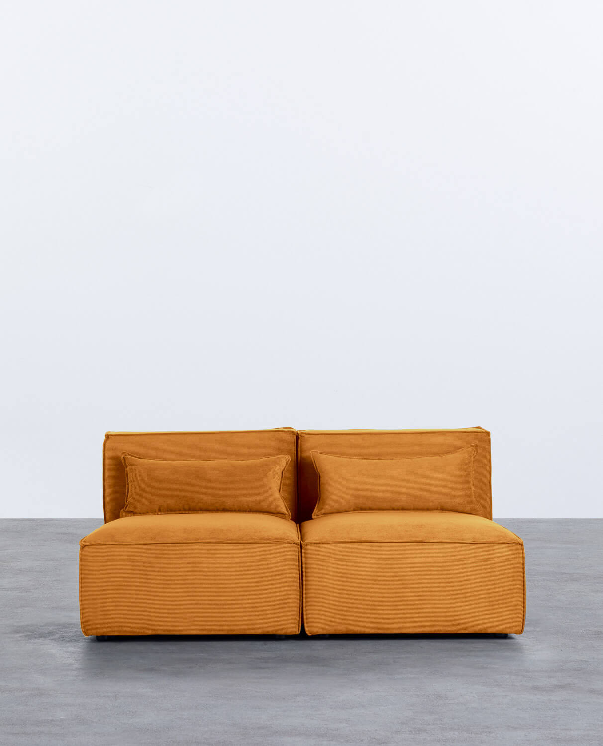 Sofá Modular de 2 Peças em Veludo Kilhe