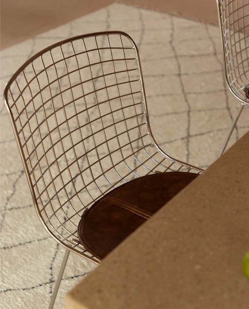 Almofada Retangular em Polipele (42,5x41 cm) para Cadeira Aras