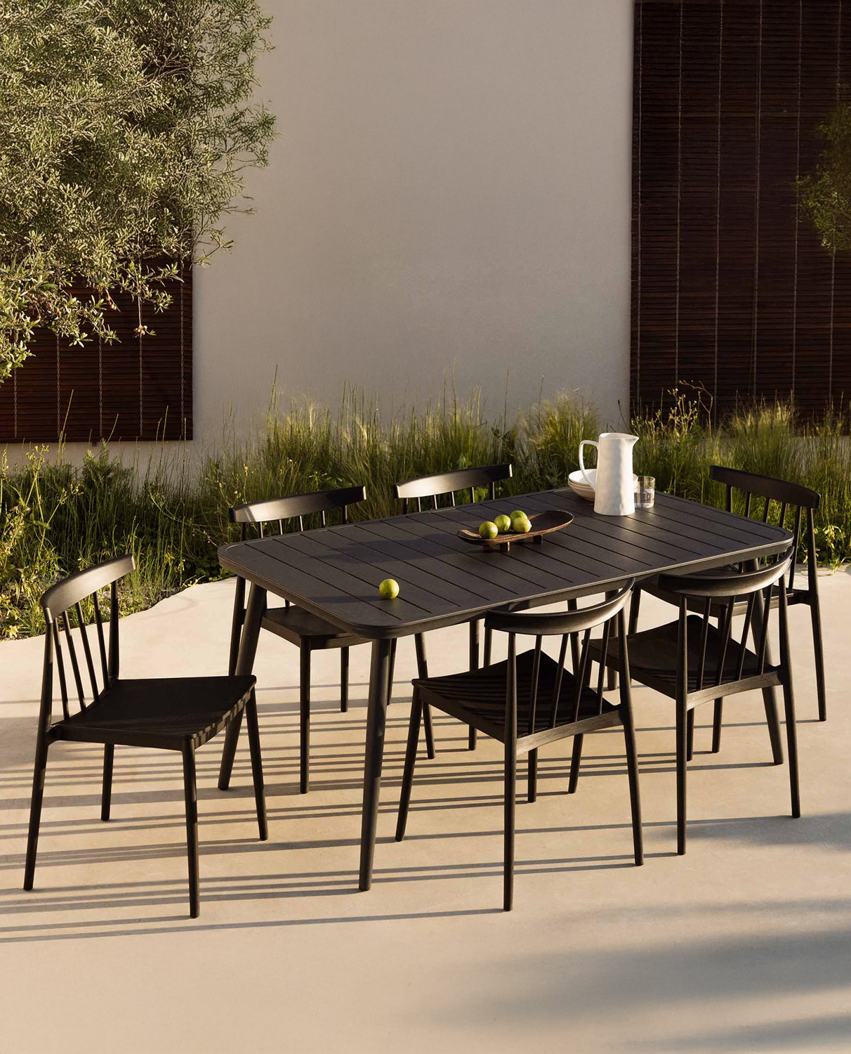 Mesa Retangular de Alumínio para Exterior (159x90 cm) Cancun, imagem de galeria 2