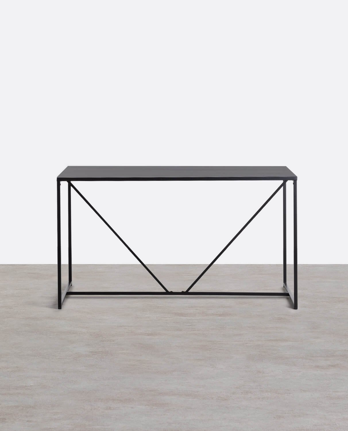 Mesa de jantar Ibiza em aço laminado (78x140 cm), imagem de galeria 2