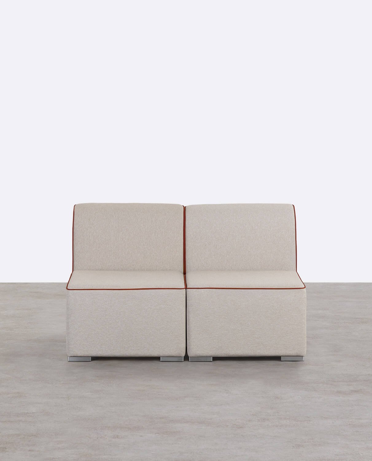 Sofá Modular de Jardim com Poltrona de Tecido de 2 Peças Lagos, imagem de galeria 1