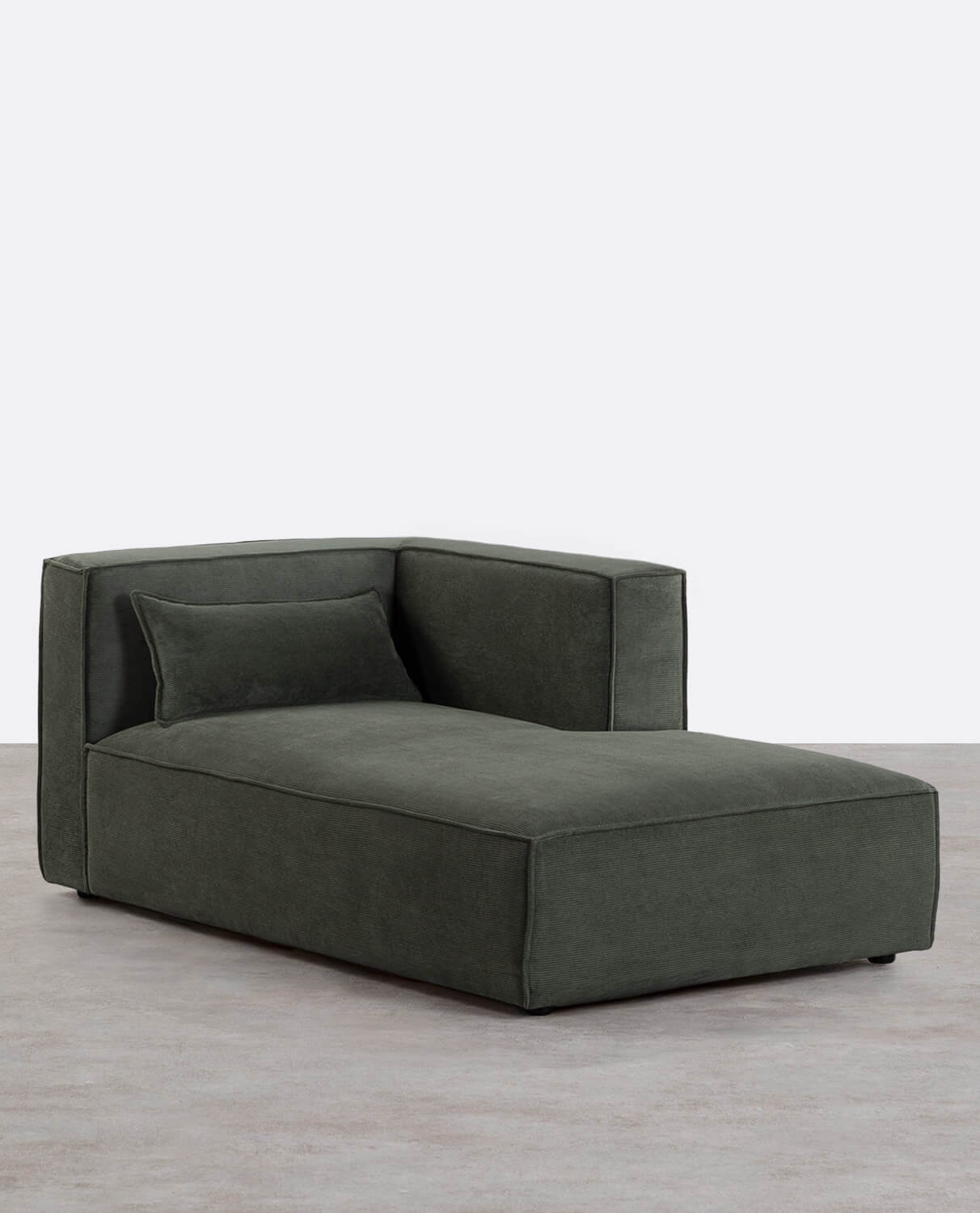 Sofá Chaise Longue Modular Kilhe Corduroy, imagem de galeria 2