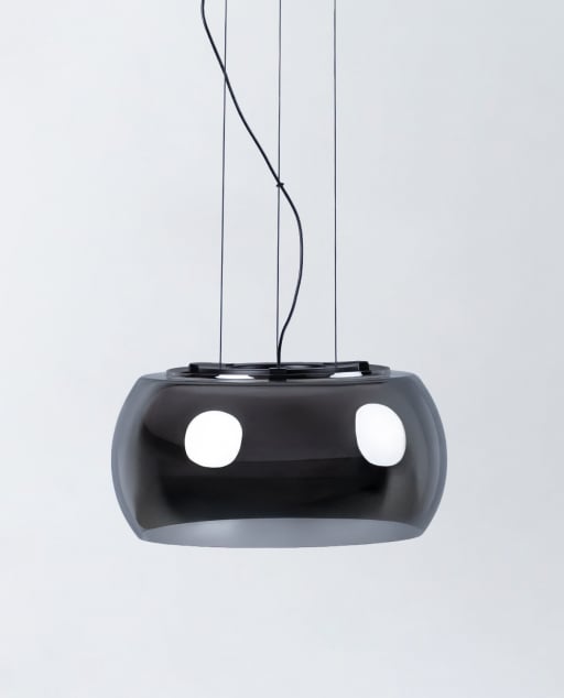 Candeeiro de Teto LED Cristal (Ø40 cm) Lahti