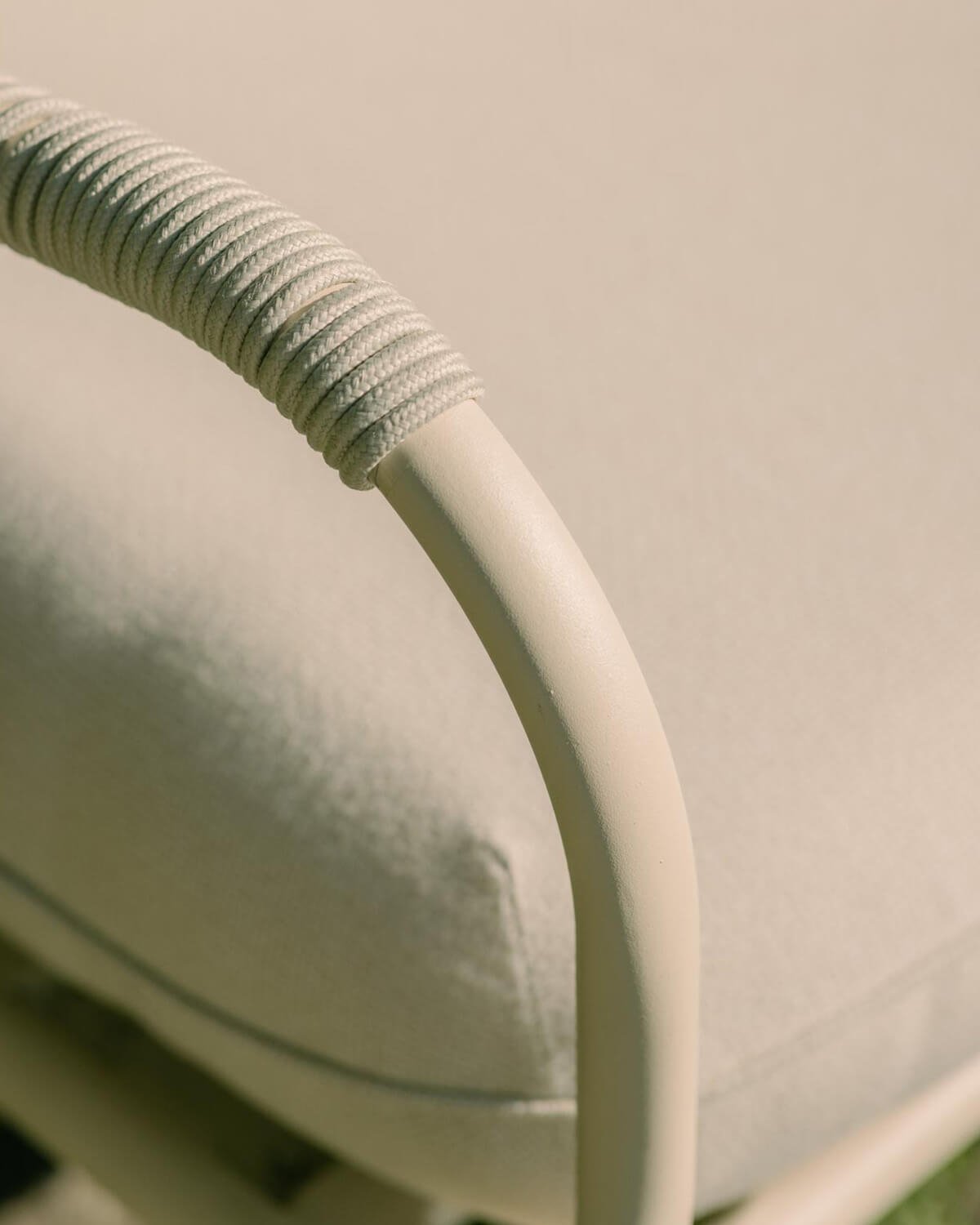 Sofá de Jardim de 2 Lugares em Metal e Tecido Xoan, imagem de galeria 5