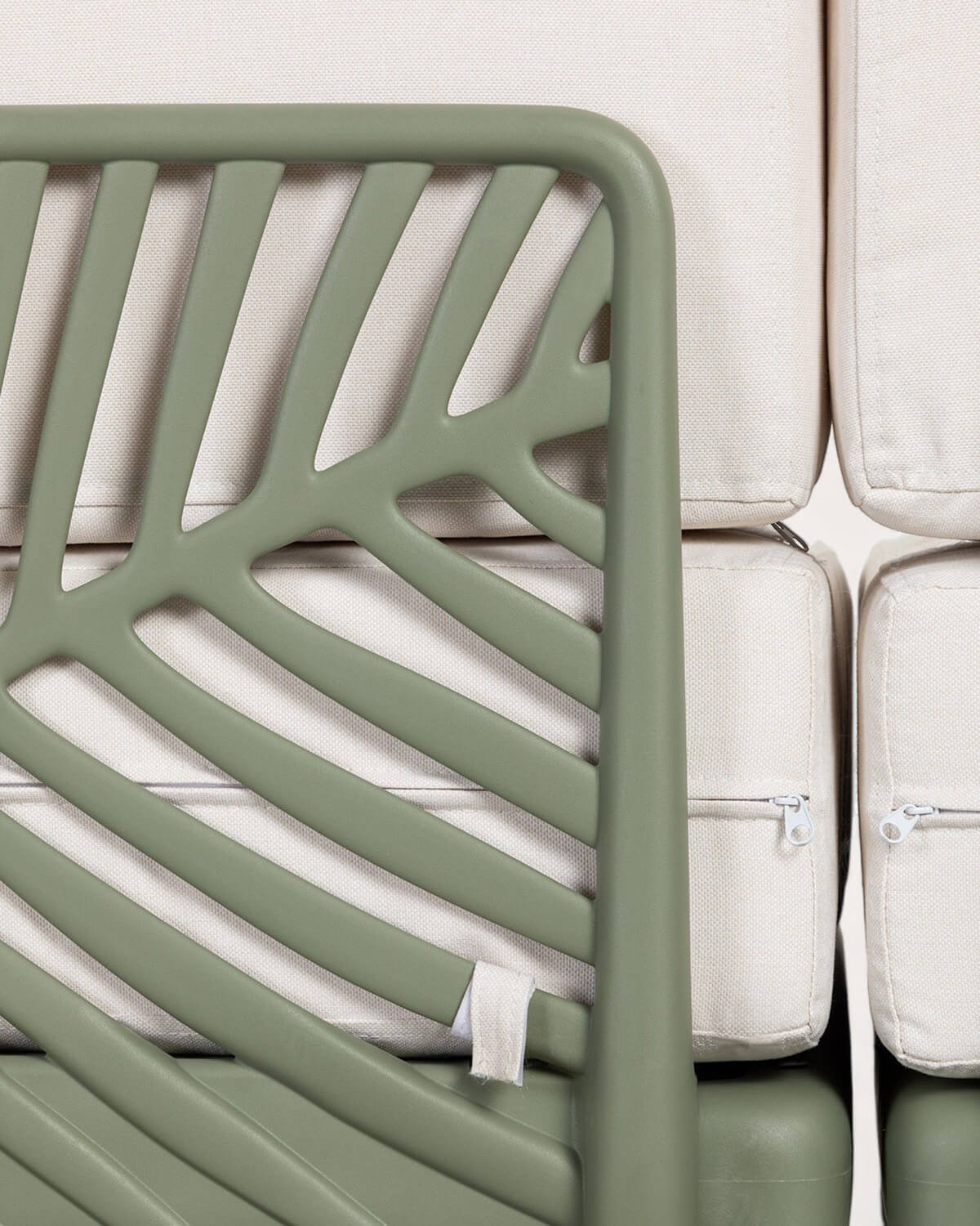 Sofá de jardim de 2 Lugares em Polipropileno com Almofadas Meivy, imagem de galeria 6