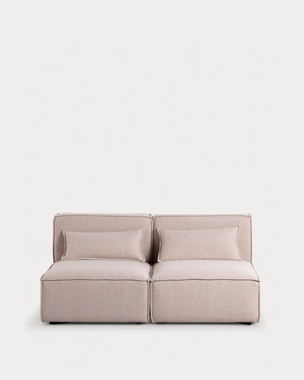 Sofá Modular de 2 Peças em Tecido Kilhe