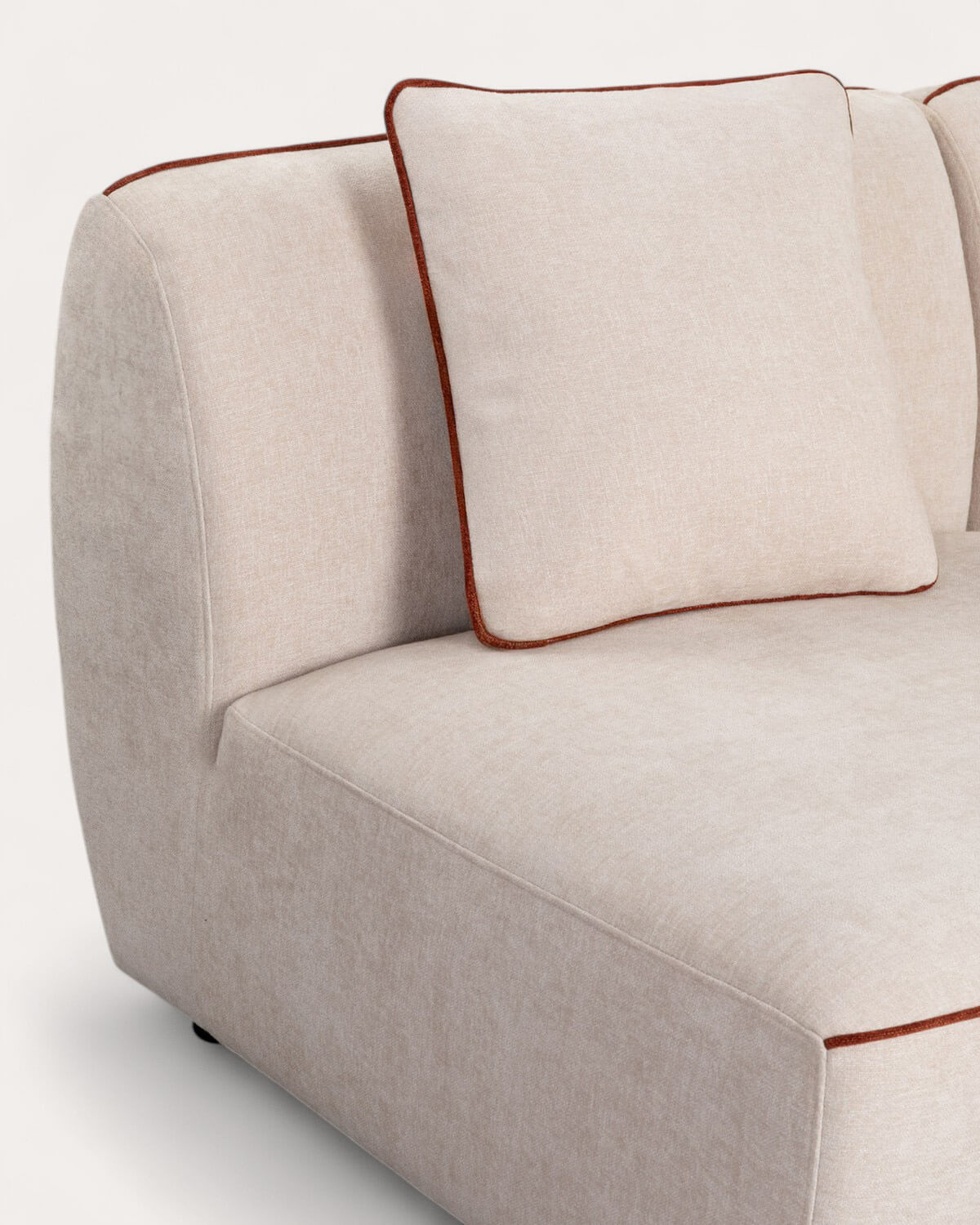 Sofá Modular 2 Peças Poltrona em Tecido Ilham, imagem de galeria 5