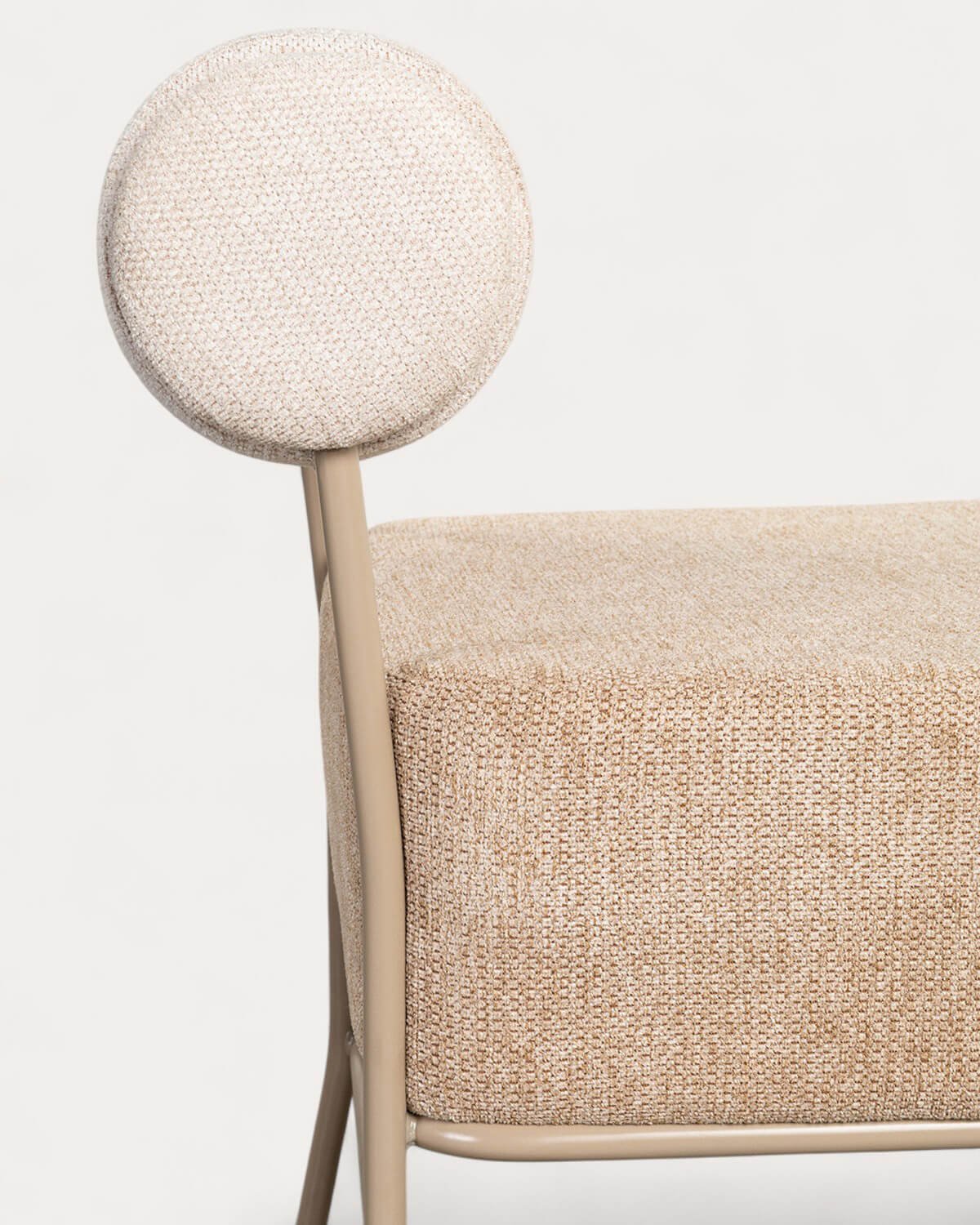 Poltrona Fabric e Metal Elin Soft, imagem de galeria 4