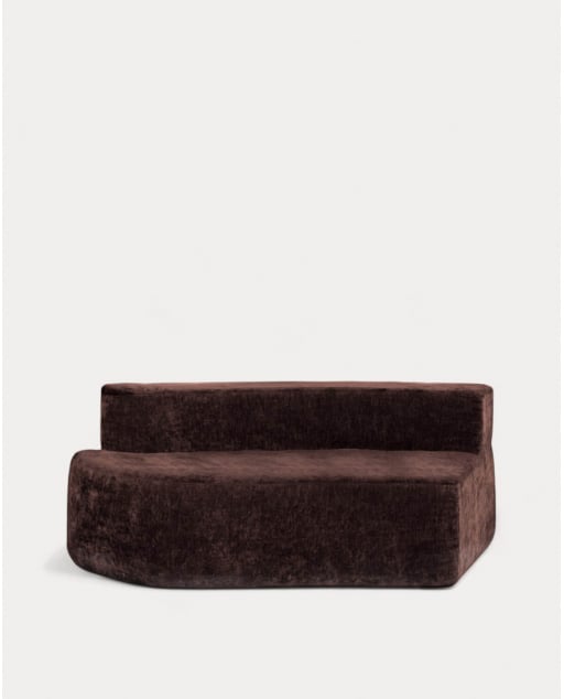 Sofá Esquerdo 2 lugares de Tecido Embalado a Vácuo London