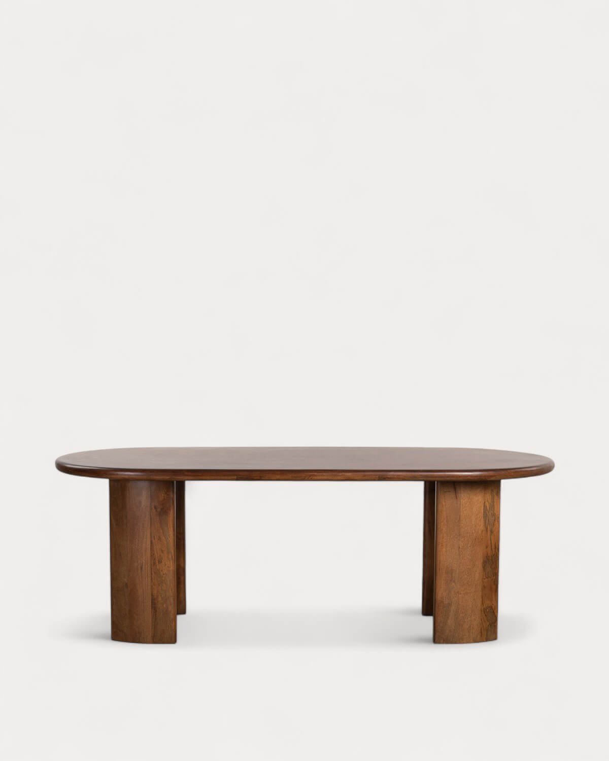 Mesa de Jantar Oval em Madeira de Manga (220x100 cm) Leno, imagem de galeria 5