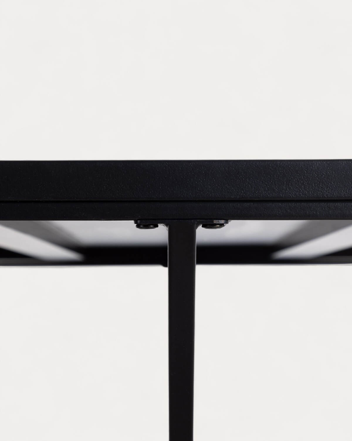 Mesa de jantar Ibiza em aço laminado (78x140 cm), imagem de galeria 5