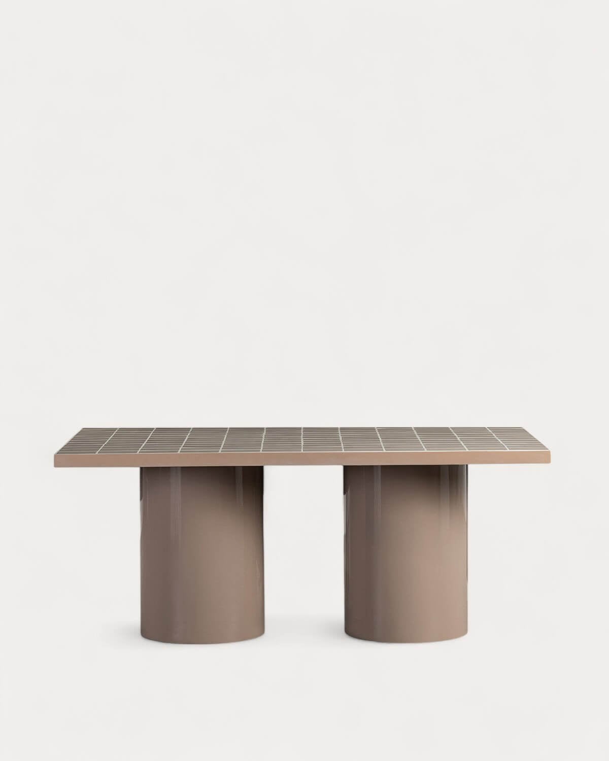 Mesa de Jantar Retangular Metal e Cerâmica (183x95 cm) Zafiro, imagem de galeria 5