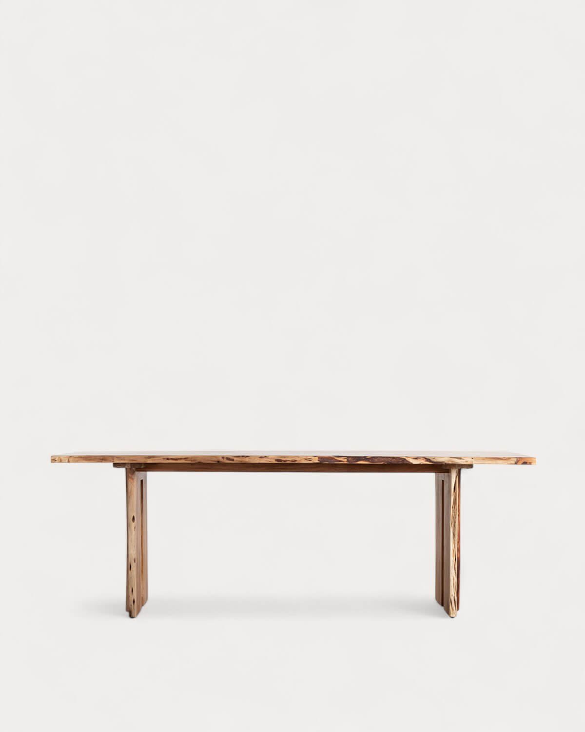 Mesa de Jantar Retangular em Madeira de Acácia (220x102 cm) New Aris, imagem de galeria 5