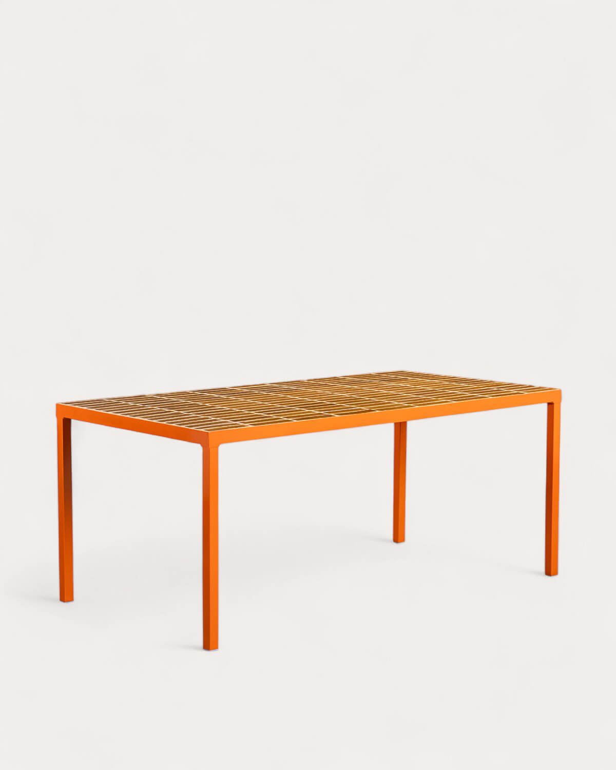 Mesa de Jantar Retangular em Metal e Cerâmica (181x93 cm) Zafiro, imagem de galeria 1