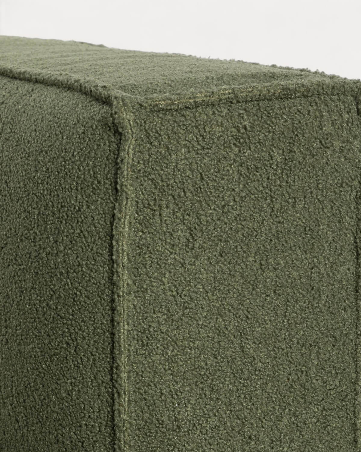 Sofá Modular de 4 peças com 2 Cadeirões de Canto em Tecido Bouclé Kilhe, imagem de galeria 4