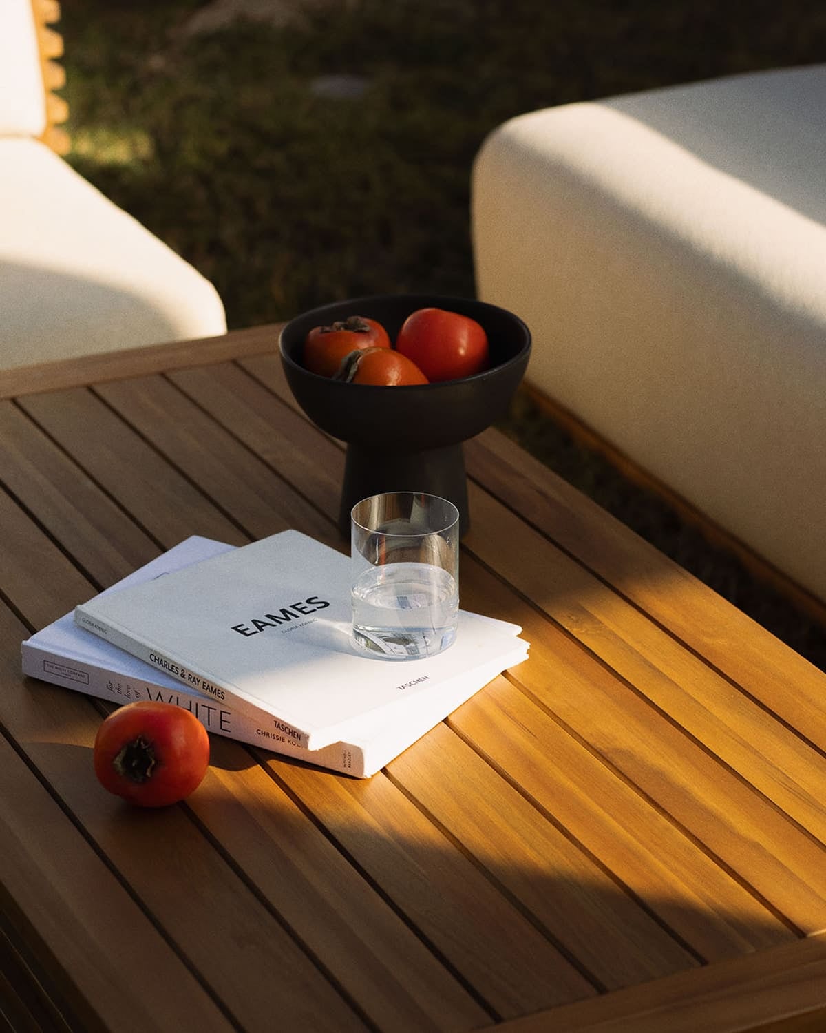 Mesa de Centro para Exterior em Madeira de Acácia (120x65 cm) Hazan, imagem de galeria 3