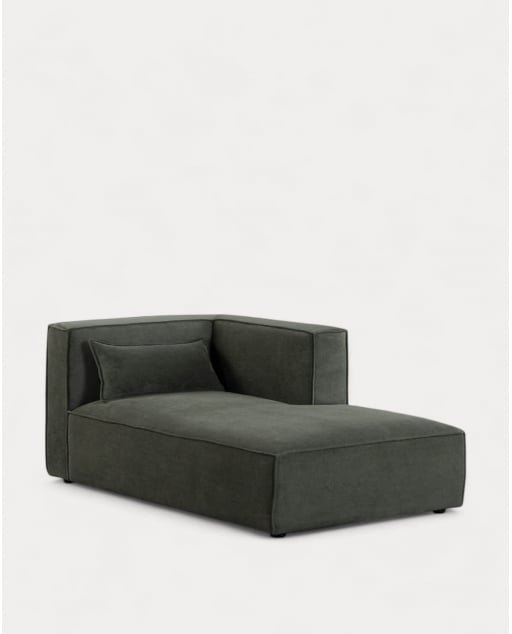 Módulo Chaise Longue Direito para Sofá Kilhe Corduroy