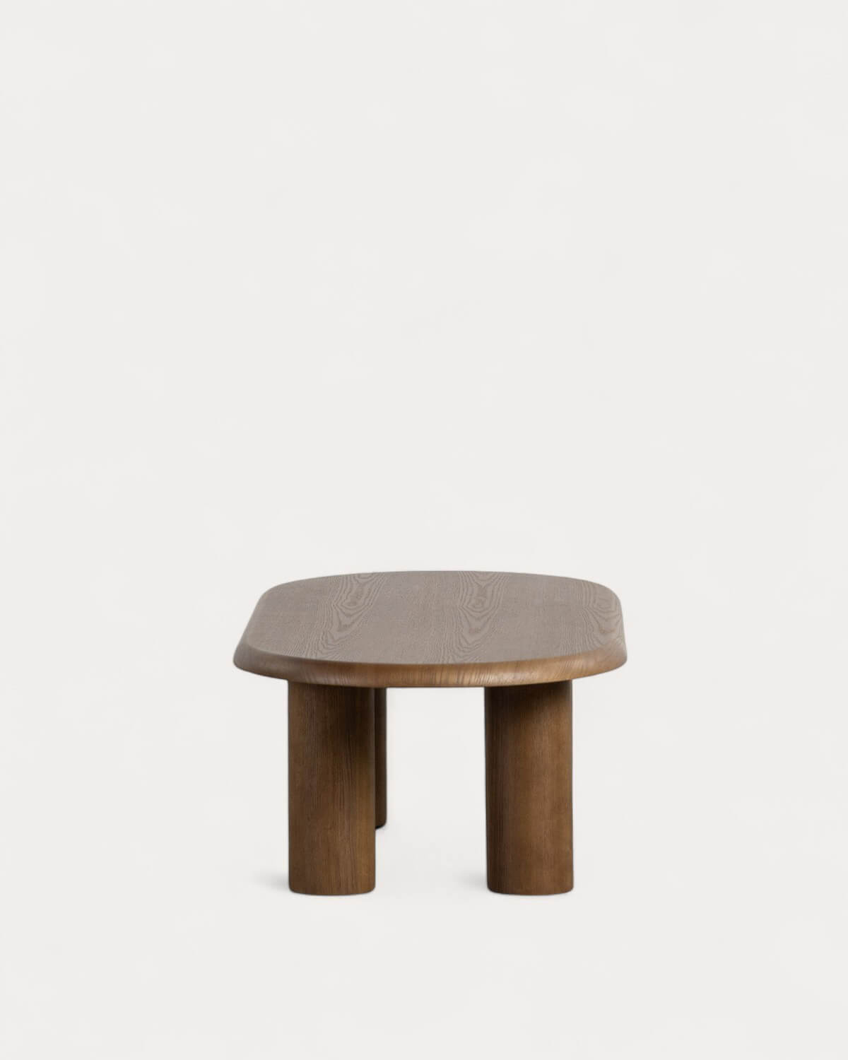 Mesa de Centro Oval Madeira (110x55 cm) Alhie, imagem de galeria 3