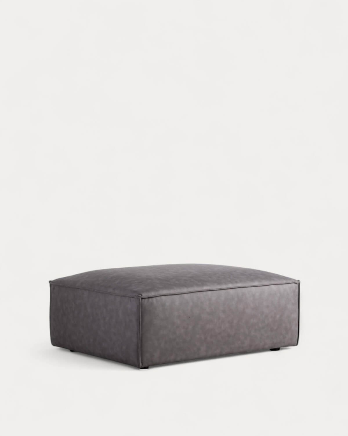 Módulo Puff de Suede para Sofá Kilhe, imagem de galeria 1