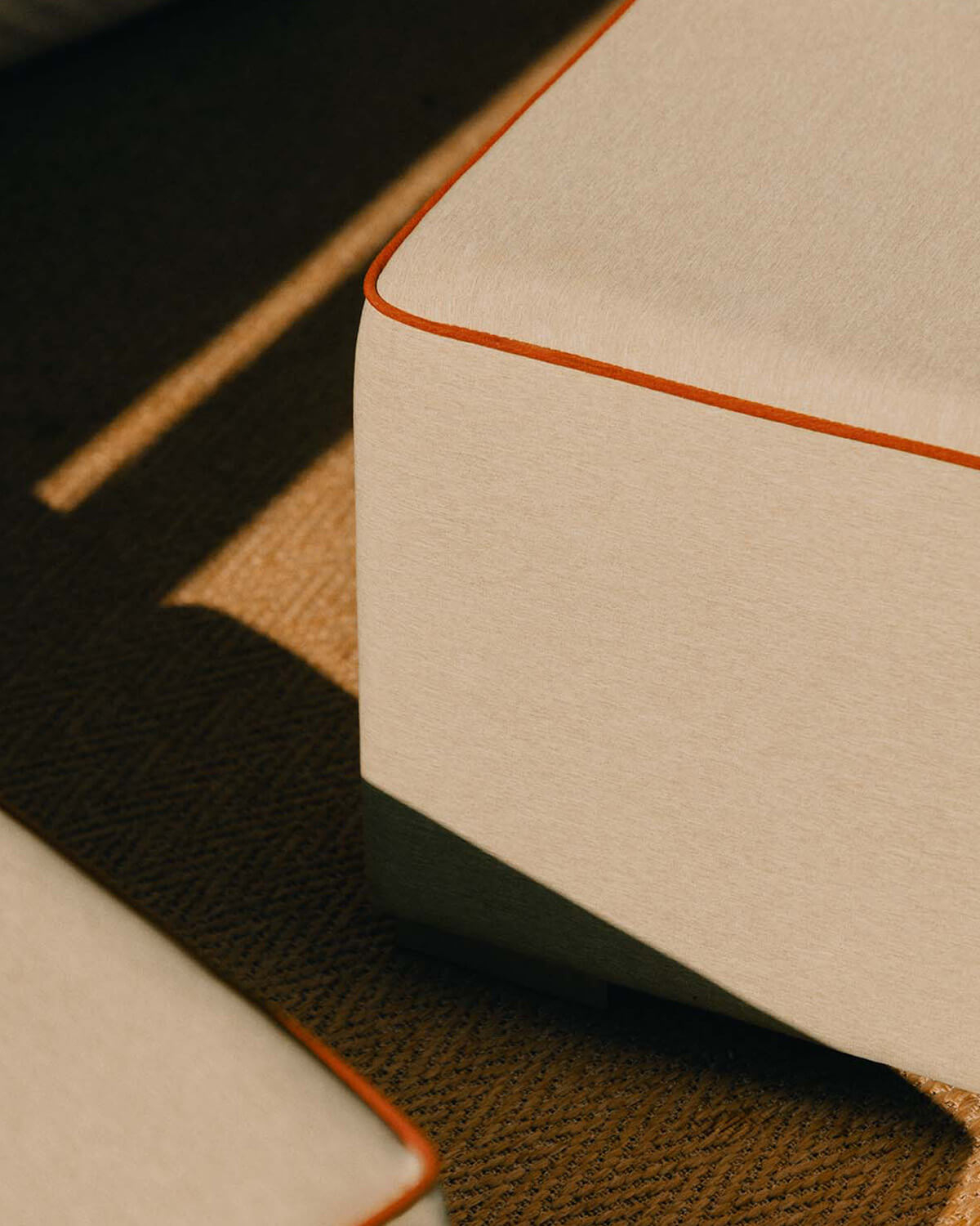 Módulo Puff de Jardim para Sofá de Tecido Lagos, imagem de galeria 3