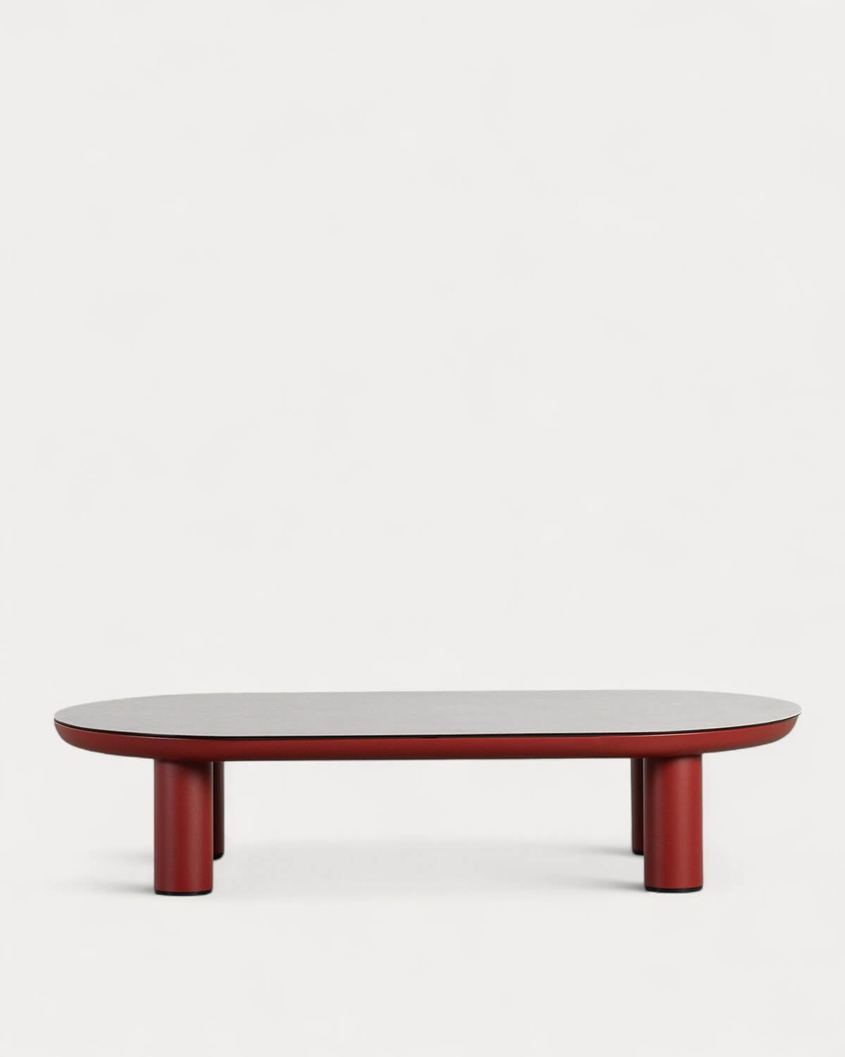 Mesa de Centro em Alumínio e Vidro (130x70 cm) Cheryl, imagem de galeria 5