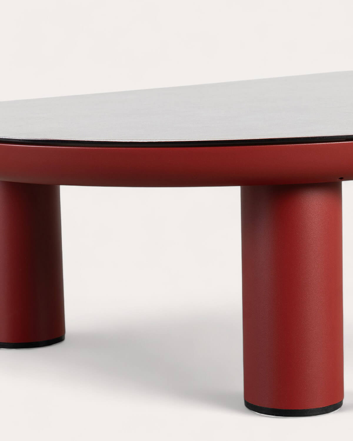 Mesa de Centro em Alumínio e Vidro (130x70 cm) Cheryl, imagem de galeria 7